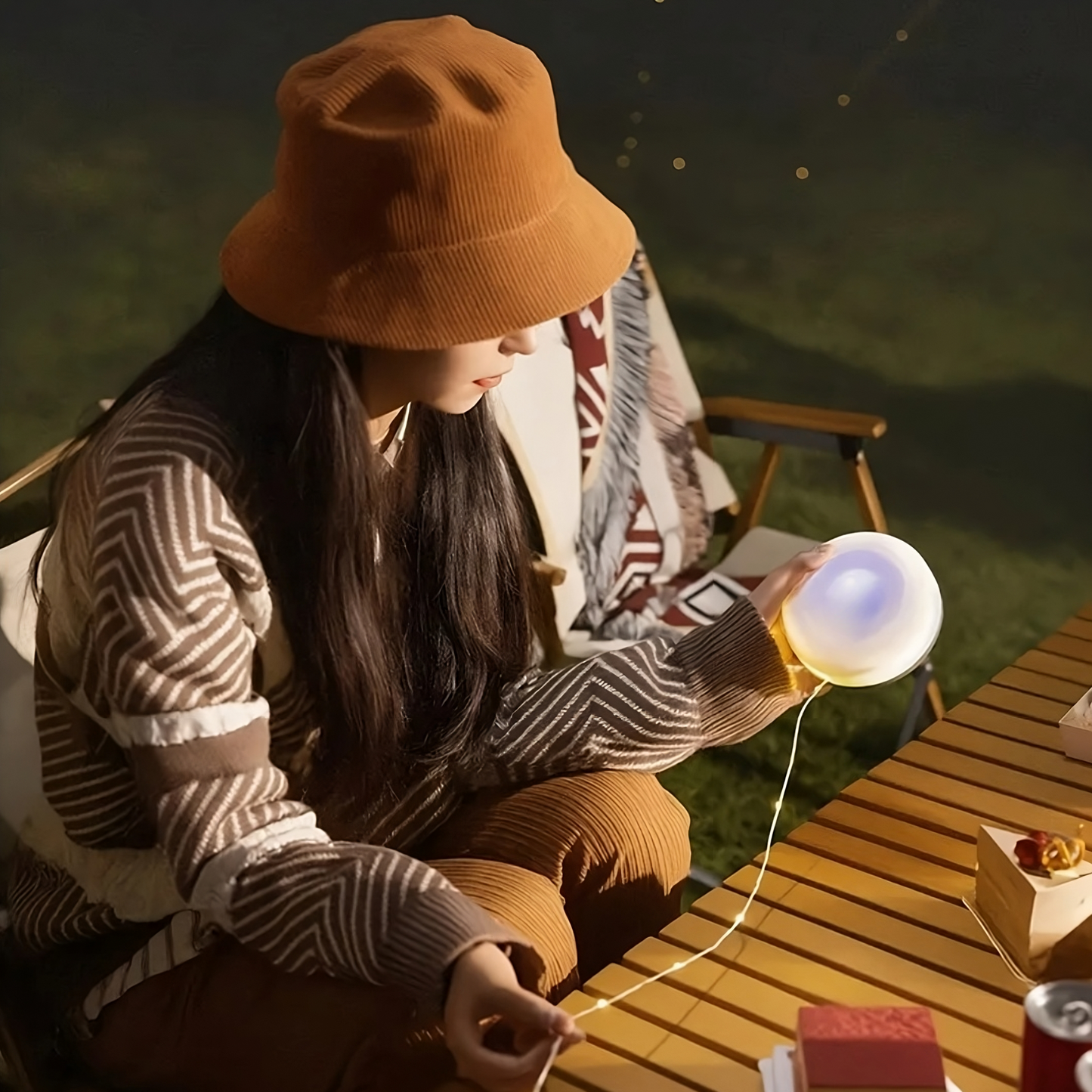 Faixa de Lâmpadas LED  com Carretel de recolhimento Coloridas para Área Externa à Prova D'água