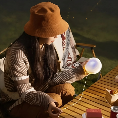 Faixa de Lâmpadas LED  com Carretel de recolhimento Coloridas para Área Externa à Prova D'água