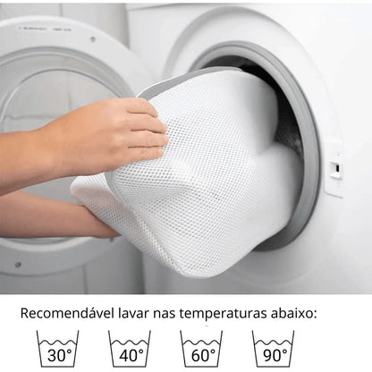 Saco Protetor de Lavagem em Máquina para Sapatos
