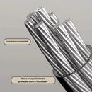 Varal retrátil de aço inoxidável de até 4 Metros