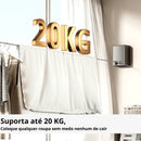 Varal retrátil de aço inoxidável de até 4 Metros