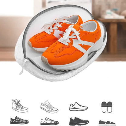 Saco Protetor de Lavagem em Máquina para Sapatos