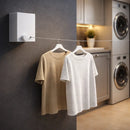 Varal retrátil de aço inoxidável de até 4 Metros