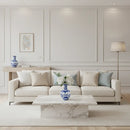 Vaso Decorativo em Porcelana Estilo Oriental