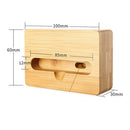 Suporte Universal de Bambu para Telefone Amplificador de Som