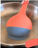 Colher de Silicone com Medidor Graduado e Ponta Moldável para Panelas e Receitas