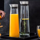 Jarra de Água de vidro com tampa de aço inoxidável de 1.5L - Tullip