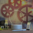 Luminária Quadro de Notas LED em Acrílico