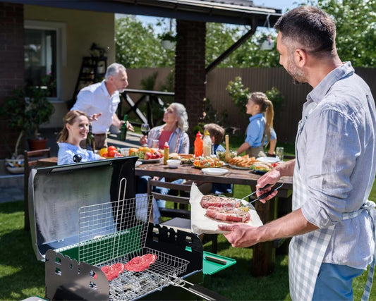 Cesta de grelha Para Churrasqueira de aço inoxidável