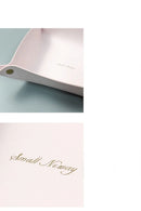 Porta Obejesto de Couro Dobrável para Organizar e Decorar