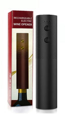 Saca Rolhas Elétrico Recarregável Com Base Carregadora