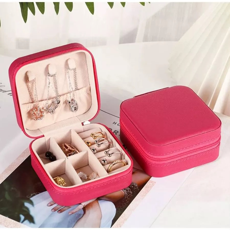 Mini Organizador de Joias Para Viagem