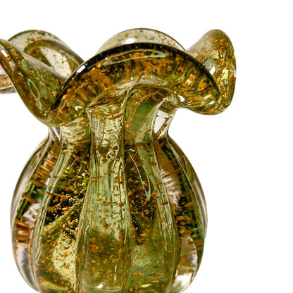 Vaso Solitário de decoração em Cristal Murano