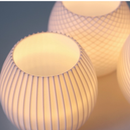 Kit 3 Vasos Decorativos Porta-velas Artificiais Modernos Sotisticado