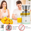 Espremedor Elétrico Laranja Limão Frutas Fazer Sucos Recarregável Usb Cozinha