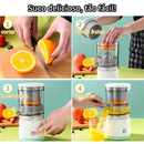 Espremedor Elétrico Laranja Limão Frutas Fazer Sucos Recarregável Usb Cozinha